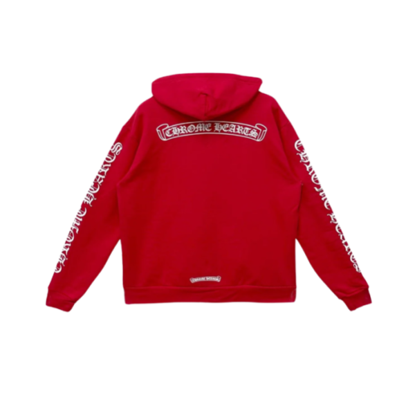 ✨크롬하츠 남성 레드 후디 - Chrom hearts Mens Red  Hoodie - chc2155x