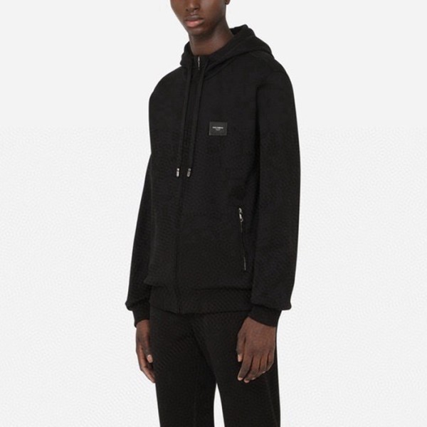 ✨돌체앤가바나 남성 네이비 후디 - Dolce&Gabbana Mens Navy Hoodie - doc2197x