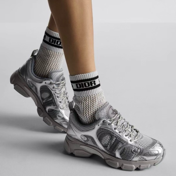 ✨디올 여성 실버 스니커즈 - Dior Womens Silver Sneakers - dis1401x