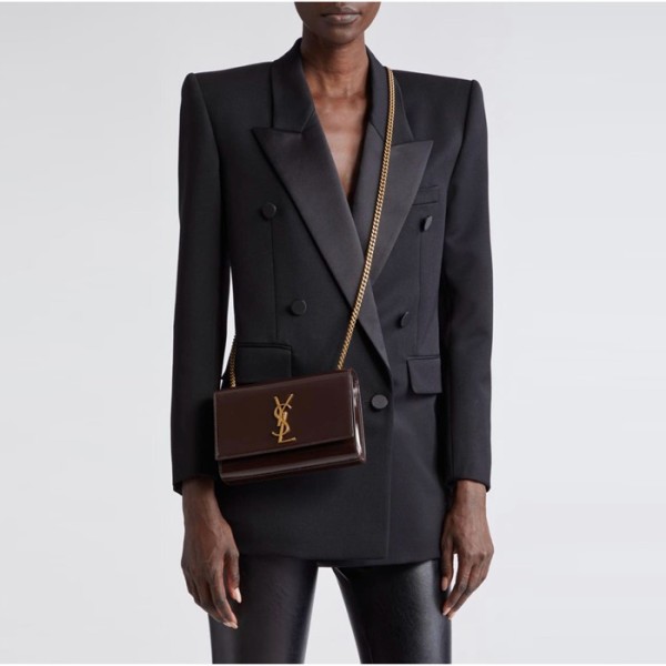 ✨입생로랑 여성 브라운 케이트 백 - Saint Laurent Womens Kate Bag - ysb2498x