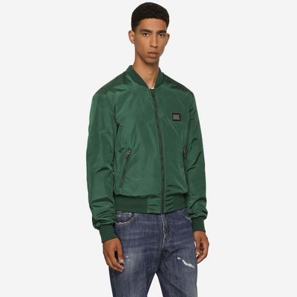 ✨돌체앤가바나 남성 그린 블루종 - Dolce&Gabbana Mens Green Blouson - doc2226x
