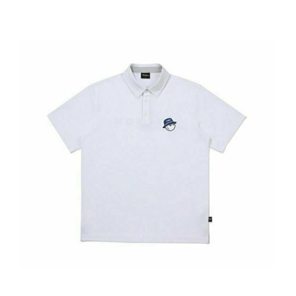 ✨[MALBON] 말본 남성 버킷 포인트 폴로 티셔츠 - gol1277x