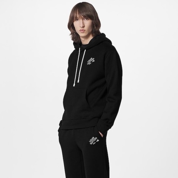 ✨루이비통 남성 블랙 후디 - Louis vuitton Mens Black Hoodie - lvc2248x