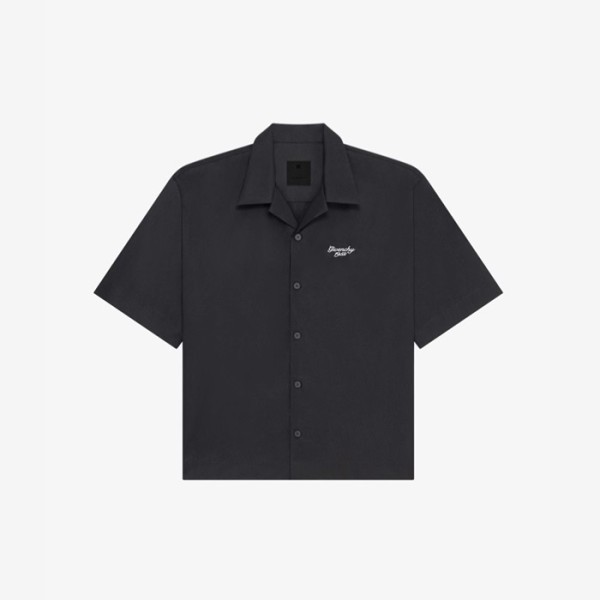 ✨지방시 남성 반팔 셔츠 - Givenchy Mens Black Shirts - gic2260x