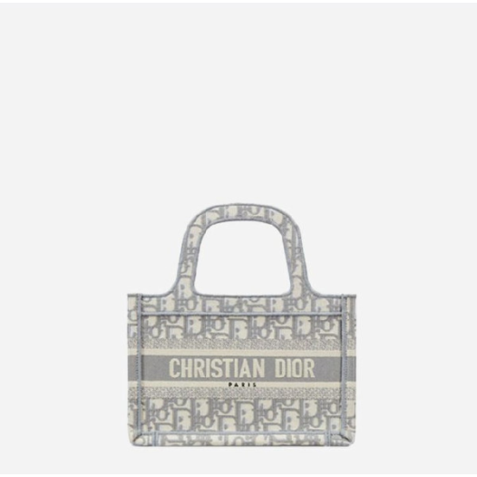 ❤디올 여성 그레이 오블리크 북 토트백 미니 - Dior Oblique Mini Tote Bag- di2579z