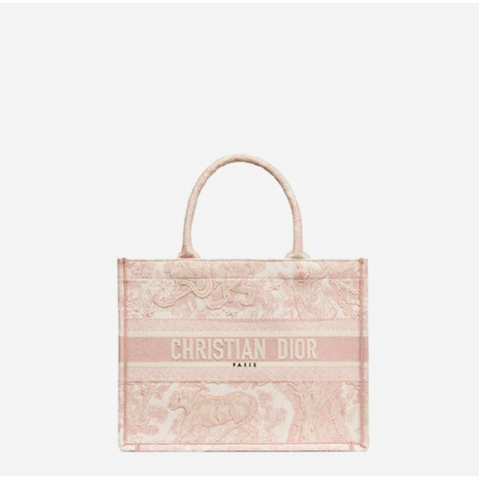 ❤디올 여성 투알 드 주이 자수 북 토트백 미디엄 - Dior Roald Embroidery Medium Tote Bag- di2581z
