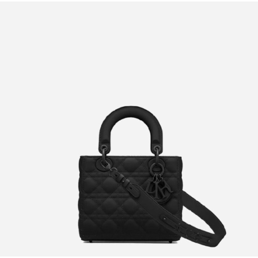 ❤디올 여성 블랙 울트라 매트 까나쥬 레이디백 스몰 - Dior Ultra Mat Cannage Lady Small Bag- di2600z