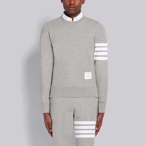 ✨톰브라운 남성 라운드 맨투맨 - Thom Browne Mens Round Tshirts - thc2329x