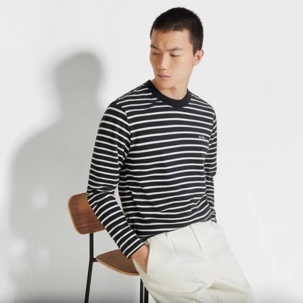 ✨로로피아나 남성 라운드 긴팔티 - Loro Piana Mens Round Tshirts - lpc2352x