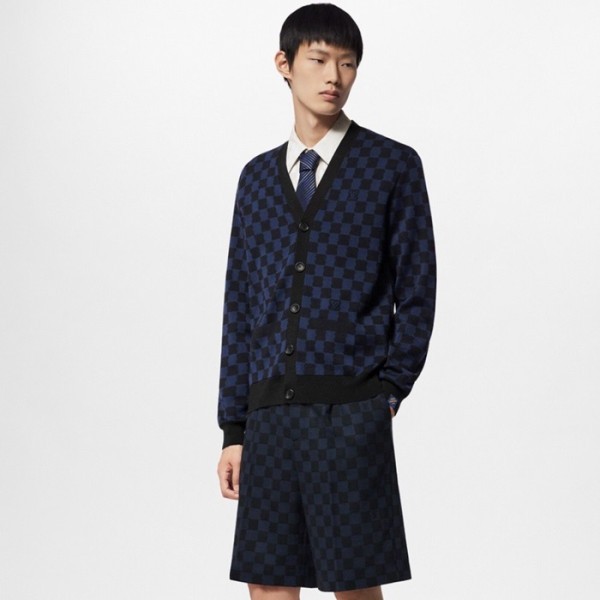 ✨루이비통 남성 브이넥 가디건 - Louis vuitton Mens V-neck Cardigan - lvc2355x