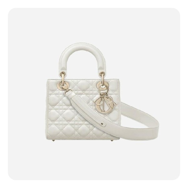 ✨디올 여성 라떼 까나쥬 레이디백 스몰 - Dior Latte Cannage Lady Small Bag- di2605z