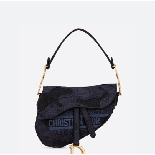 ❤디올 카모 플라쥬 캔버스 새들 백 - Dior Camouflage Canvas Saddle Bag- di2620z