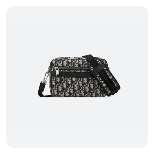 ❤디올 베이지&블랙 오블리크 자카드 사파리 메신저 백- Dior Oblique Jacquard Safari Messenger Bag- di2629z