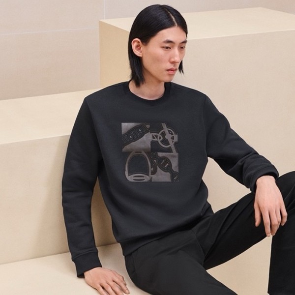 ✨에르메스 남성 라운드 맨투맨 - Hermes Mens Round Tshirts - hec2373x