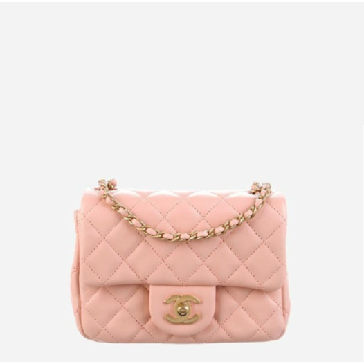 ❤샤넬 쁘띠삭 플랩백 핑크 골드 - Chanel Petit Sac flap Bag - ch2645z