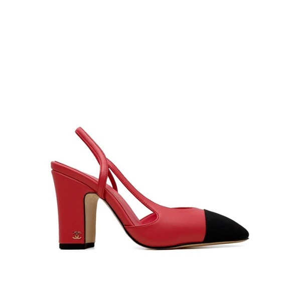 ✨샤넬 여성 하이힐 슬링백 - Chanel Womens Red Slingback - chs1440x