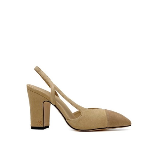 ❤샤넬 여성 하이힐 슬링백 - Chanel Womens Black Slingback - chs1447x
