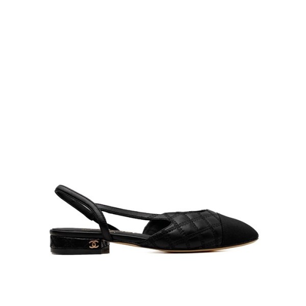 ✨샤넬 여성 퀄팅 슬링백 - Chanel Womens Black Slingback - chs1457x