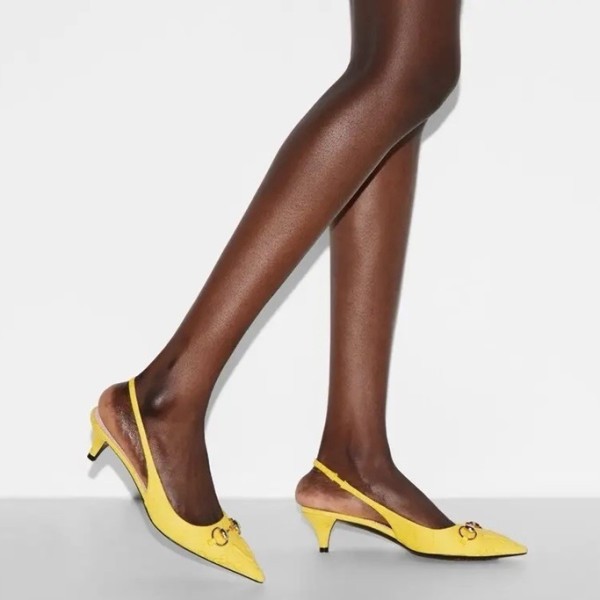 ✨구찌 여성 홀스빗 슬링백 - Gucci Women Horsebit Slingback - gus1460x