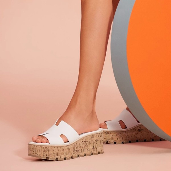 ✨에르메스 여성 웨지힐 뮬 - Hermes Womens Wedges heel Mules - hes1454x