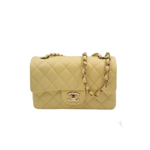 ❤샤넬 클래식 캐비어 스몰 옐로우 골드  - Chanel Classic Caviar Small  Bag- ch2650z