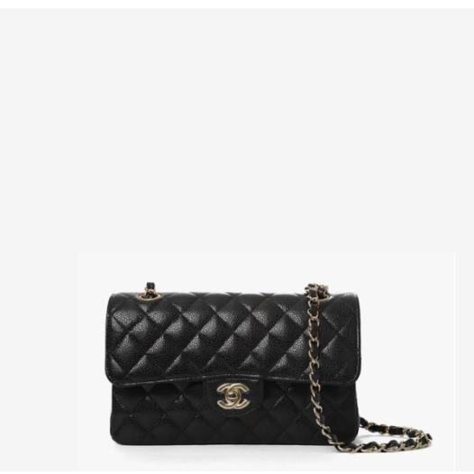❤샤넬 클래식 캐비어 스몰 블랙 골드 / 실버 - Chanel Classic Caviar Small  Bag- ch2652z