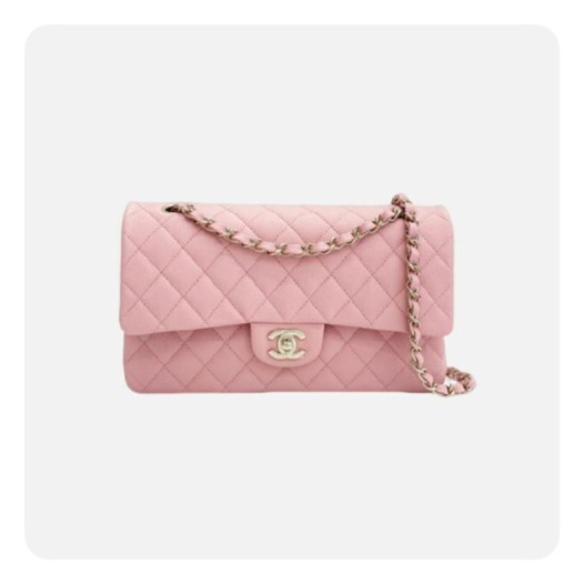 ❤샤넬 클래식 캐비어 미디움 핑크 골드- Chanel Classic Caviar Medium Bag- ch2656z