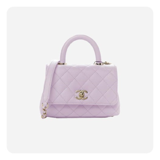 ❤샤넬 코코핸들 미니 핑크 골드  - Chane Coco Handle Mini Bag - ch2691z