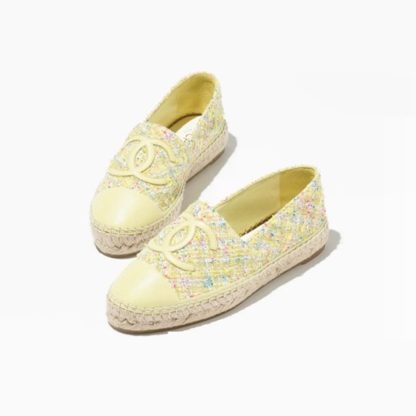 ✨샤넬 여성 옐로우 슬립온 - Chanel Womens Yellow Slip-ons - chs1545x