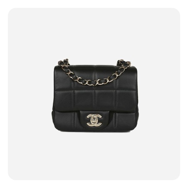 ✨샤넬 23 주사위 플랩백 미니 블랙 골드 - Chane 23 Dice Flap Bag Mini Bag - ch2731z