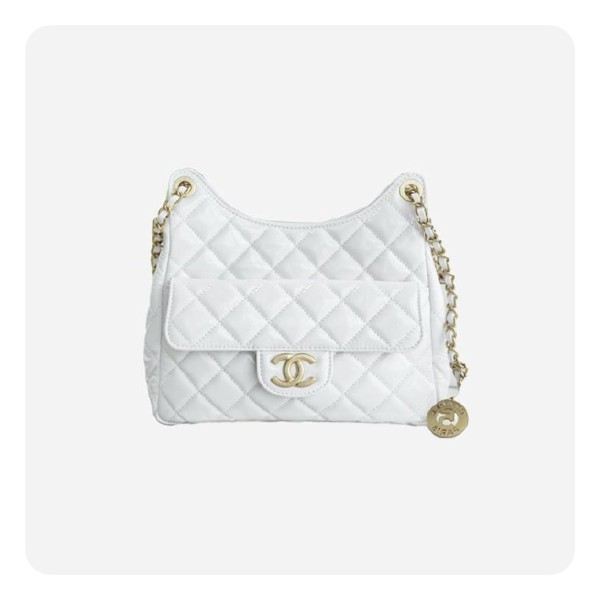 ✨샤넬 23 호보 핸드백 스몰 네이비 골드  - Chane 23 Hobo Handbag Small Bag - ch2734z