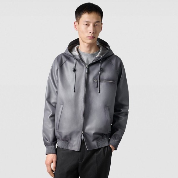 ✨벨루티 남성 가죽 자켓 - Berluti Mens Leather Jackets - bec2392x