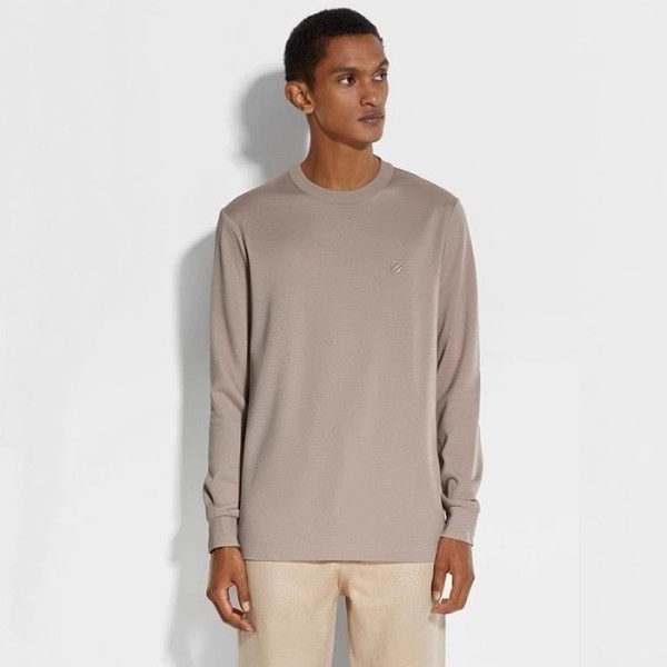 ✨에르메네질도 제냐 남성 라운드 긴팔티 - Ermenegildo Zegna Mens Round Tshirts - zec2396x