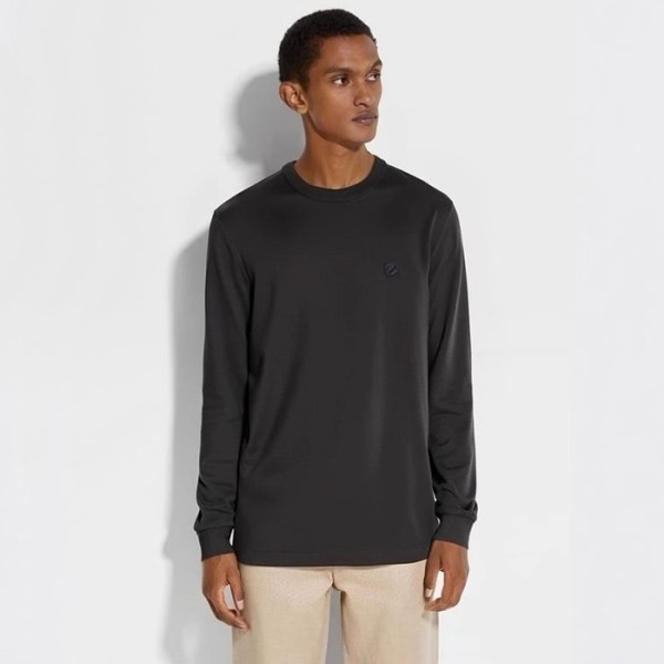 ✨에르메네질도 제냐 남성 라운드 긴팔티 - Ermenegildo Zegna Mens Round Tshirts - zec2397x