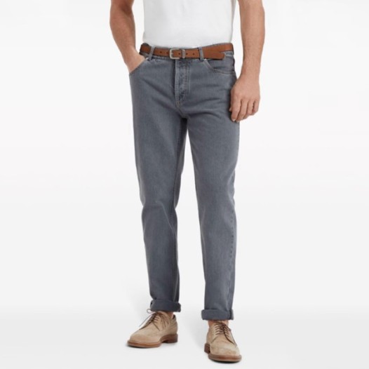 ❤브루넬로쿠치넬리 남성 그레이 청바지 - Brunello Cucinelli Mens Gray Jeans - brc2430x