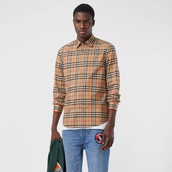 ✨버버리 남성 빈티지 셔츠 - Burberry Mens Dress Shirts - buc2435x