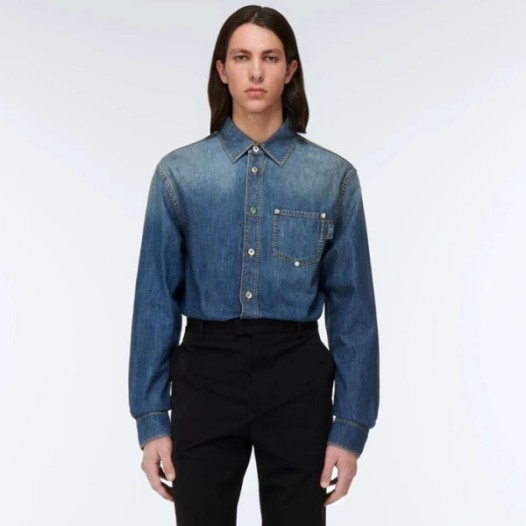 ❤보테가베네타 남성 데님 셔츠 - Bottega veneta Mens Denim Shirts - bvc2438x