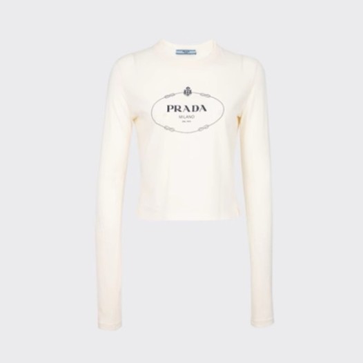 ❤프라다 여성 라운드 맨투맨 - Prada Womens Round Tshirts - prc2465x