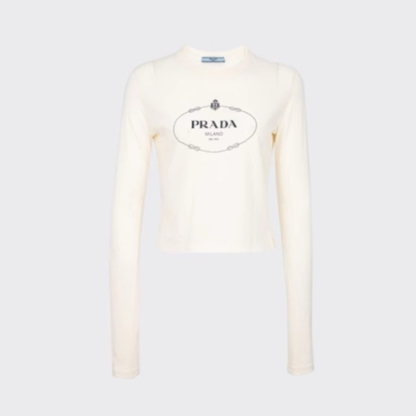 ✨프라다 여성 라운드 맨투맨 - Prada Womens Round Tshirts - prc2465x