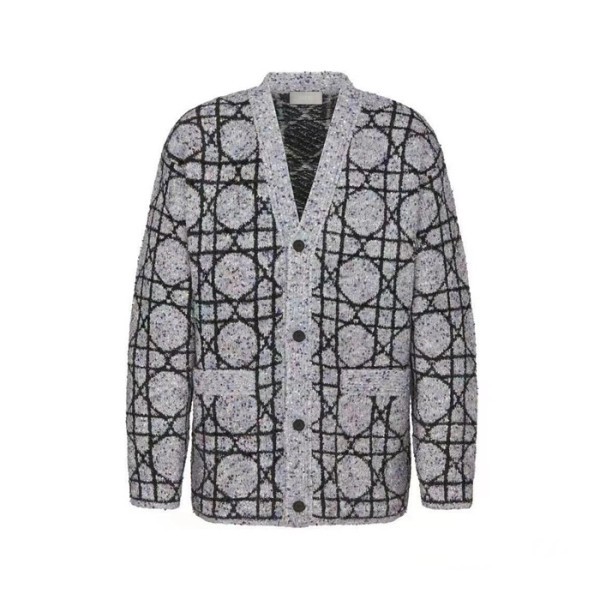 ✨디올 남성 브이넥 가디건 - Dior Mens V-neck Cardigan - dic2502x