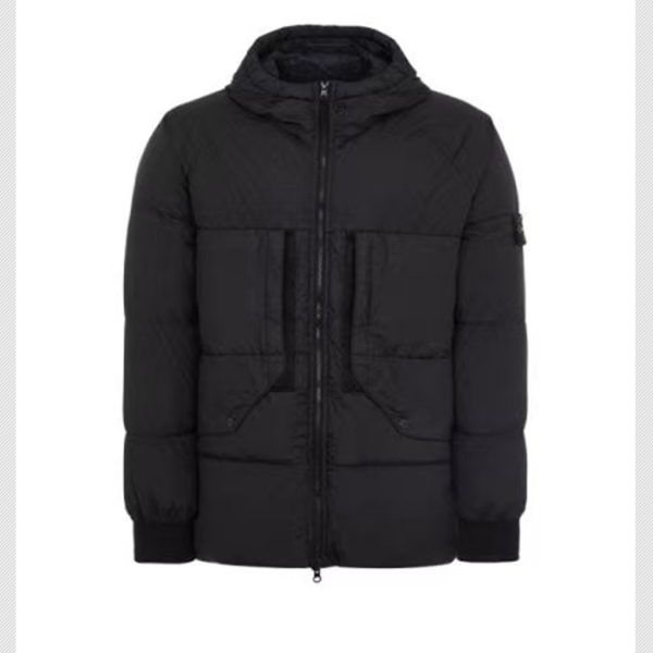 ✨스톤아일랜드 남성 메탈 패치 패딩 자켓 - Stone Island Mens Padding - stc2523x