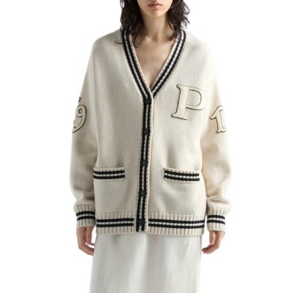 ✨프라다 여성 브이넥 가디건 - Prada Womens V-neck Cardigan - prc2531x