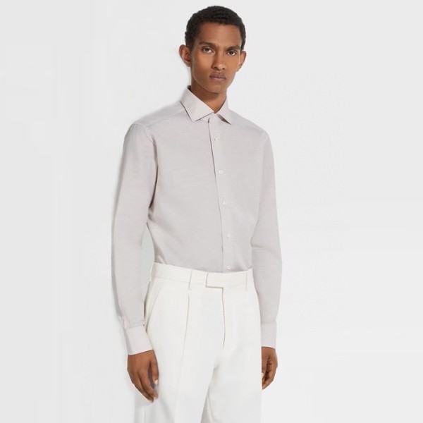 ✨에르메네질도 제냐 남성 린넨 셔츠 - Ermenegildo Zegna Mens Dress Shirts - zec2545x