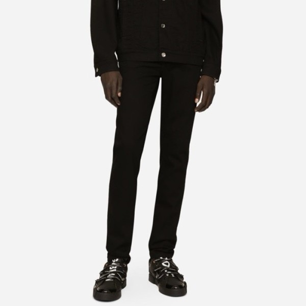 ✨돌체앤가바나 남성 블랙 청바지 - Dolce&Gabbana Mens Black Jeans - doc2550x