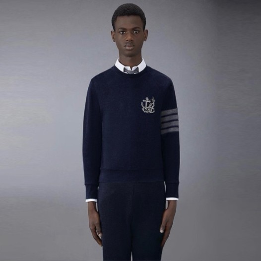 ❤톰브라운 남성 라운드 맨투맨 - Thom Browne Mens Round Tshirts - thc2632x