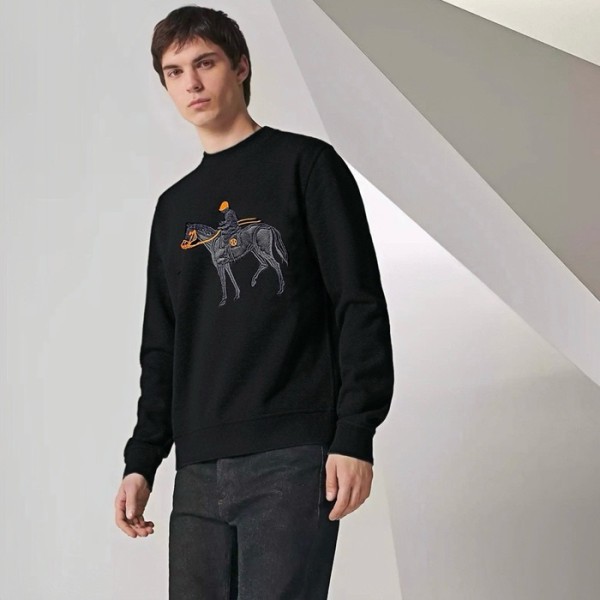 ✨에르메스 남성 라운드 맨투맨 - Hermes Mens Round Tshirt - hec2645x