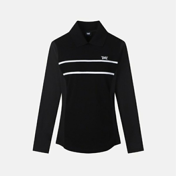 ✨PXG 여성 니트 하이브리드 카라 긴팔 티셔츠 - gol1295x