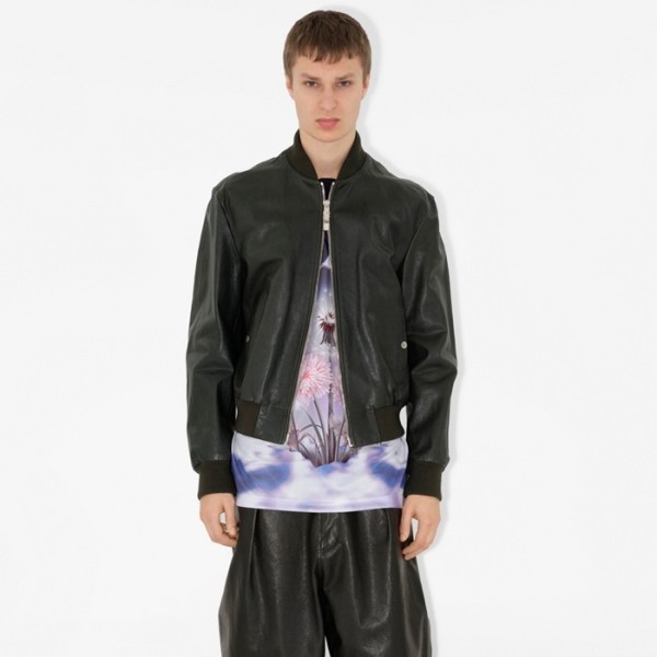 ✨버버리 남성 가죽 자켓 - Burberry Mens Leather Jacket - buc2734x