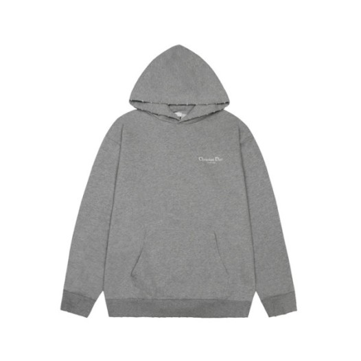 ❤디올 남성 그레이 후드티 - Dior Mens Gray Hoodie - dic2737x