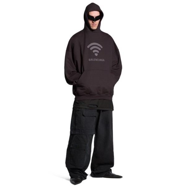 ✨발렌시아가 남성 오버핏 후드티 - Balenciaga Mens Over Size Hoodie - bac2743x